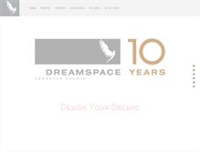 Tablet Screenshot of dreamspace.com.tr